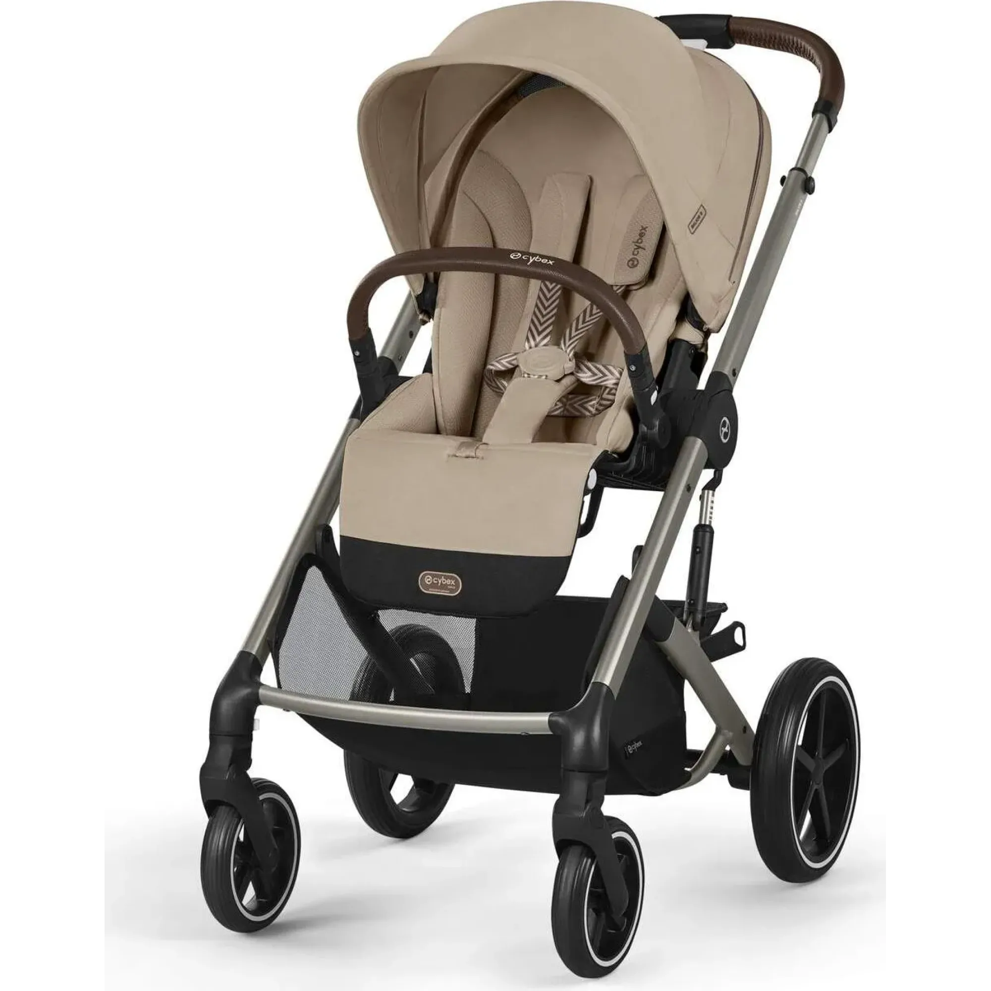 Прогулянкова коляска Cybex Balios S Lux 2025 TPE Almond Beige