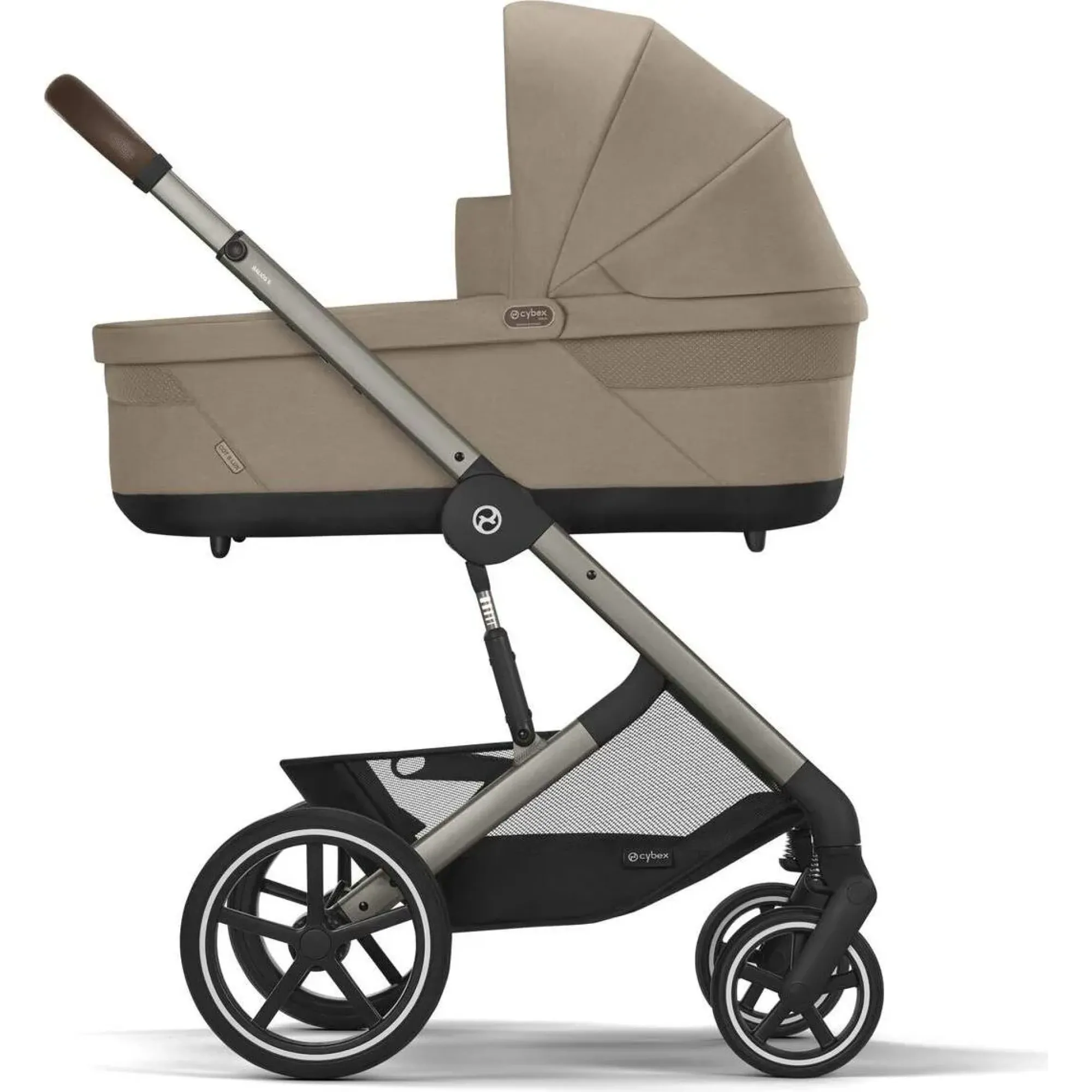 Коляска 2в1 Cybex Balios S Lux 2025 TPE Almond Beige