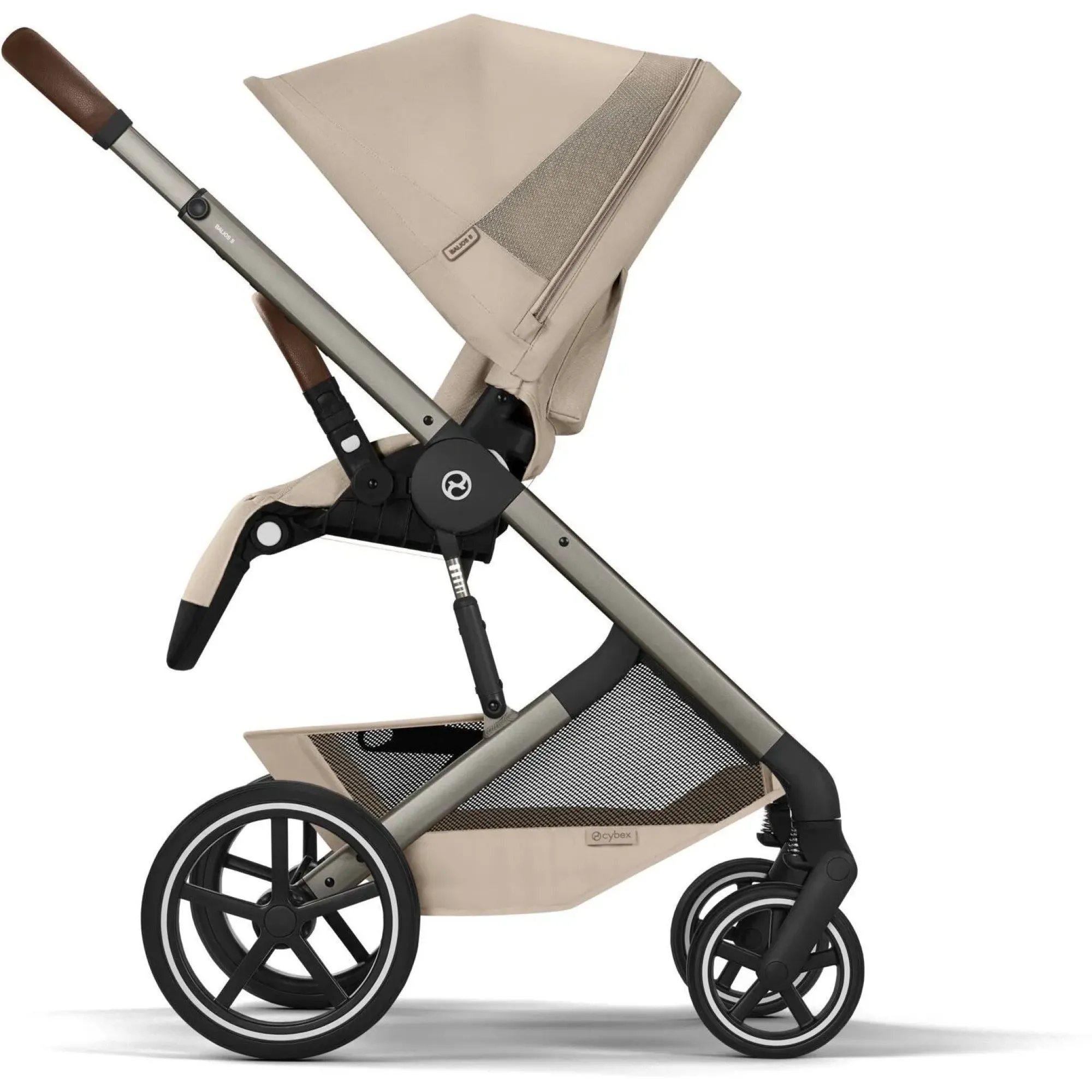Прогулянкова коляска Cybex Balios S Lux 2026 TPE Almond Beige