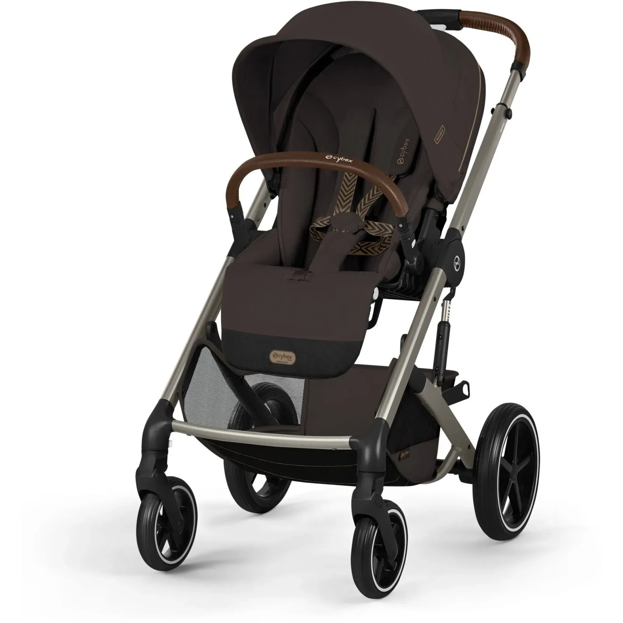 Прогулянкова коляска Cybex Balios S Lux 2026 TPE Chocolate Brown