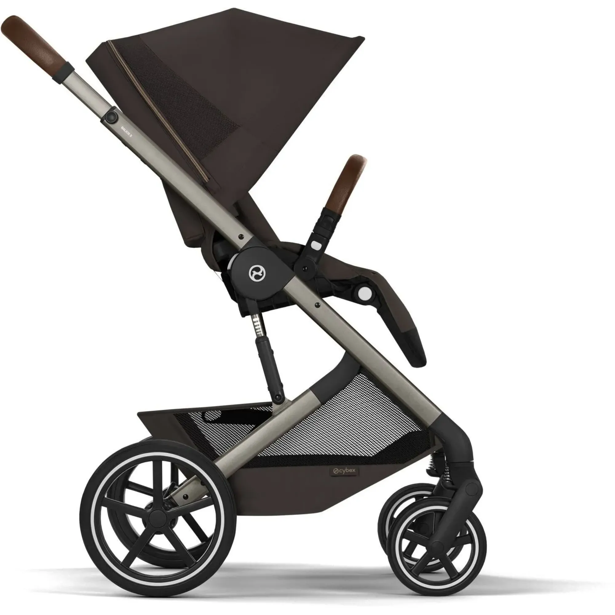 Прогулянкова коляска Cybex Balios S Lux 2026 TPE Chocolate Brown