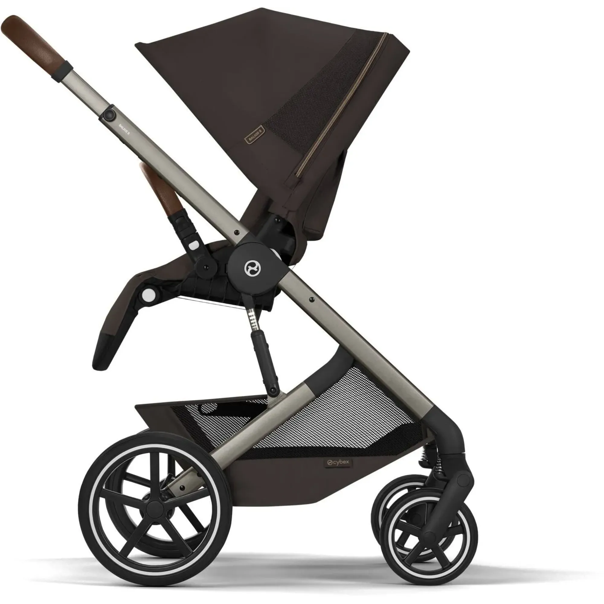 Прогулянкова коляска Cybex Balios S Lux 2026 TPE Chocolate Brown