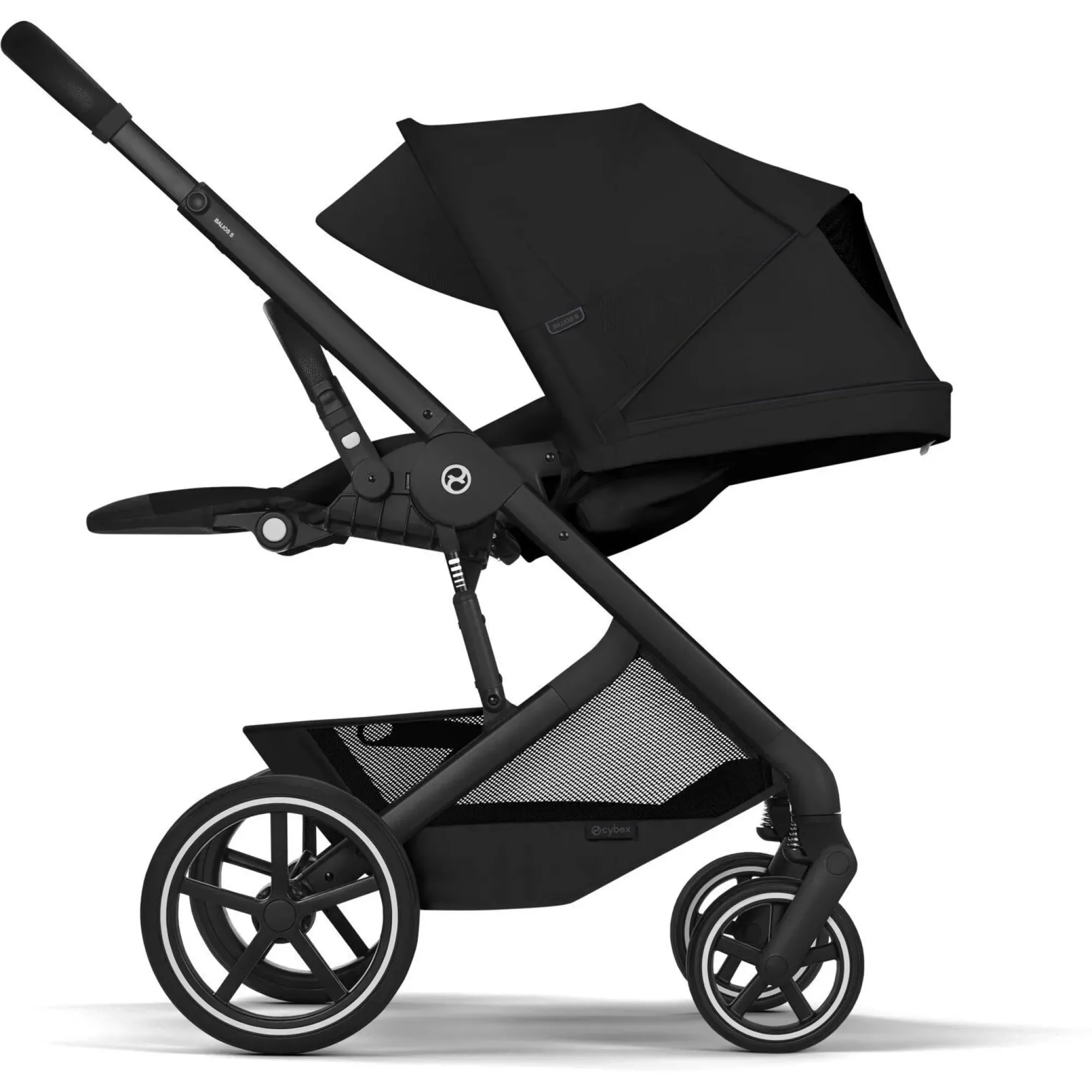 Прогулянкова коляска Cybex Balios S Lux 2026 BLK Moon Black