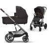 Коляска 2в1 Cybex Balios S Lux 2025 TPE Chocolate Brown
