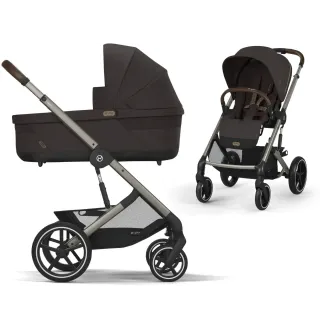 Коляска 2в1 Cybex Balios S Lux 2025 TPE Chocolate Brown Коляска 2в1 Cybex Balios S Lux 2025 TPE Chocolate Brown