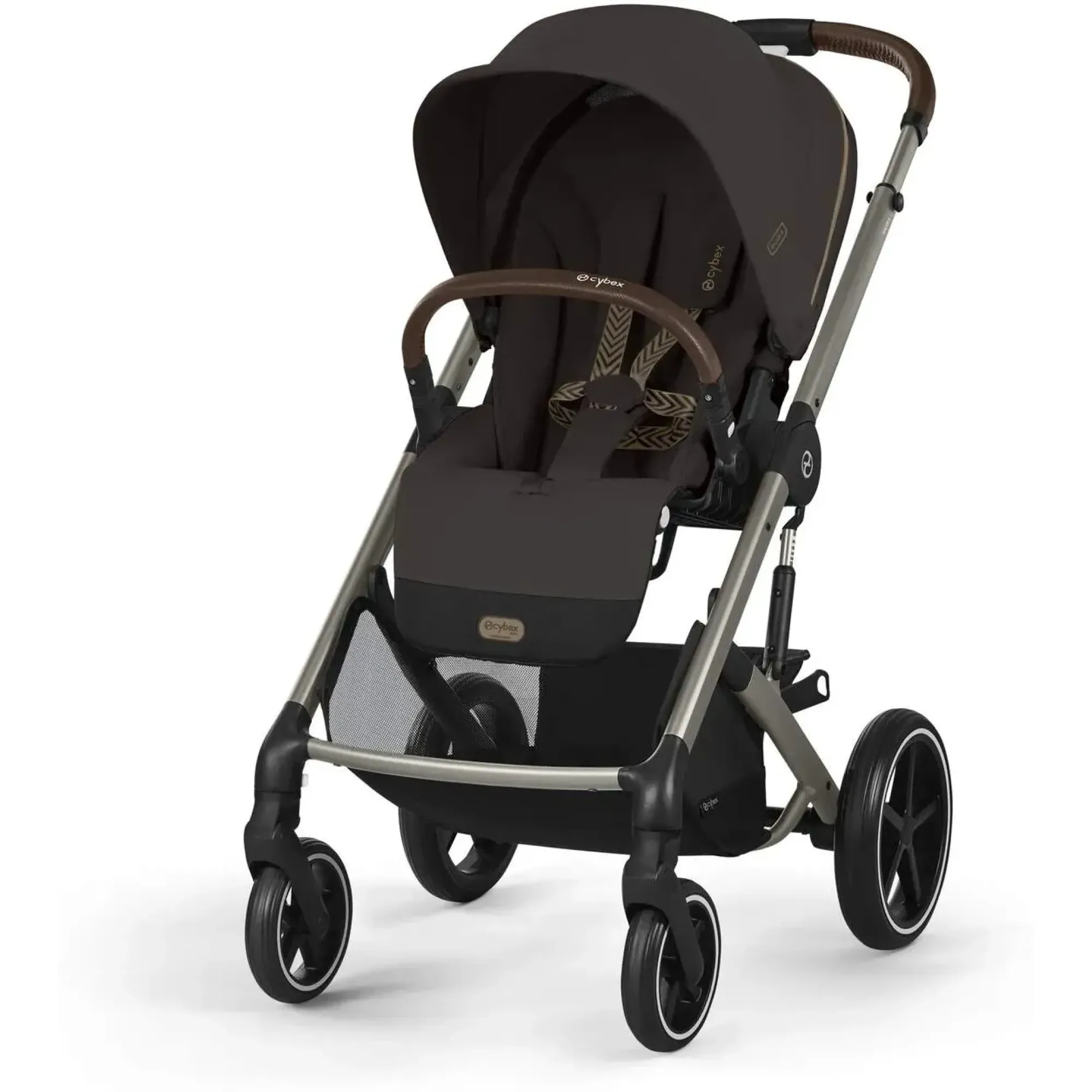 Прогулянкова коляска Cybex Balios S Lux 2025 TPE Chocolate Brown