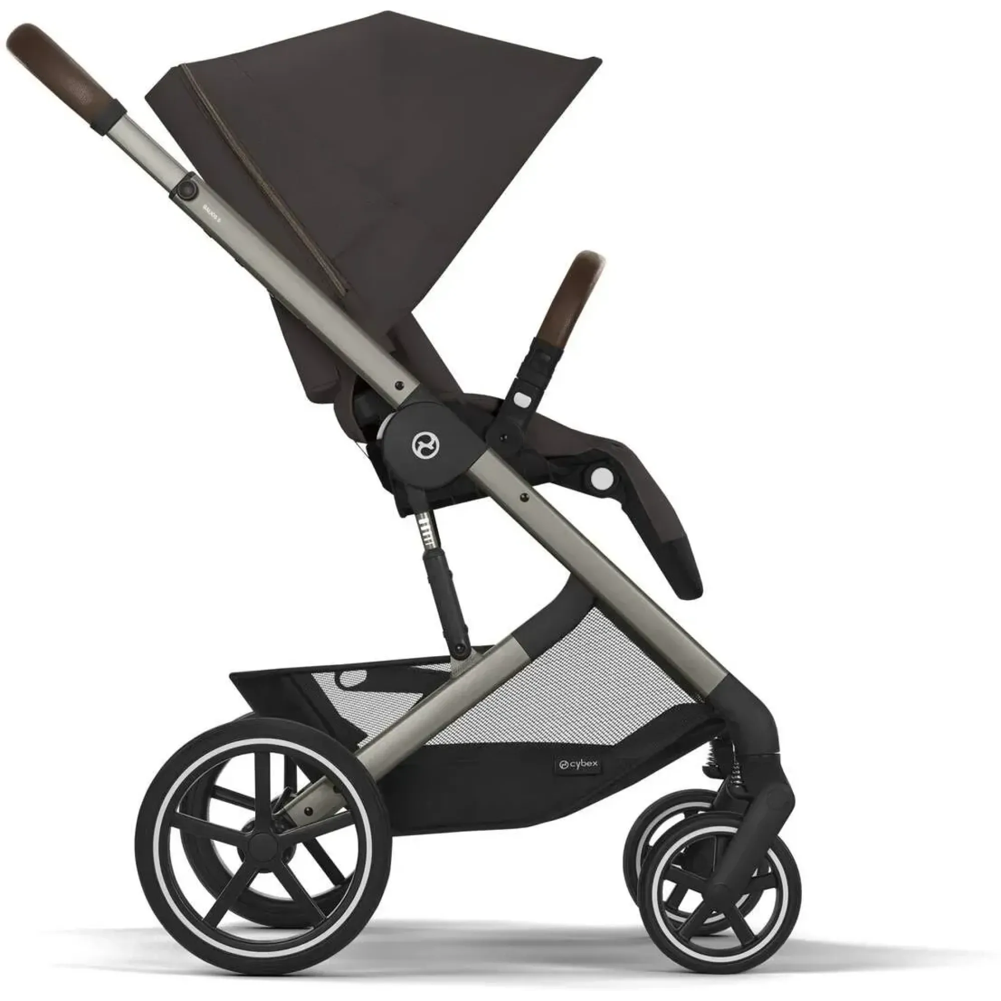 Прогулянкова коляска Cybex Balios S Lux 2025 TPE Chocolate Brown
