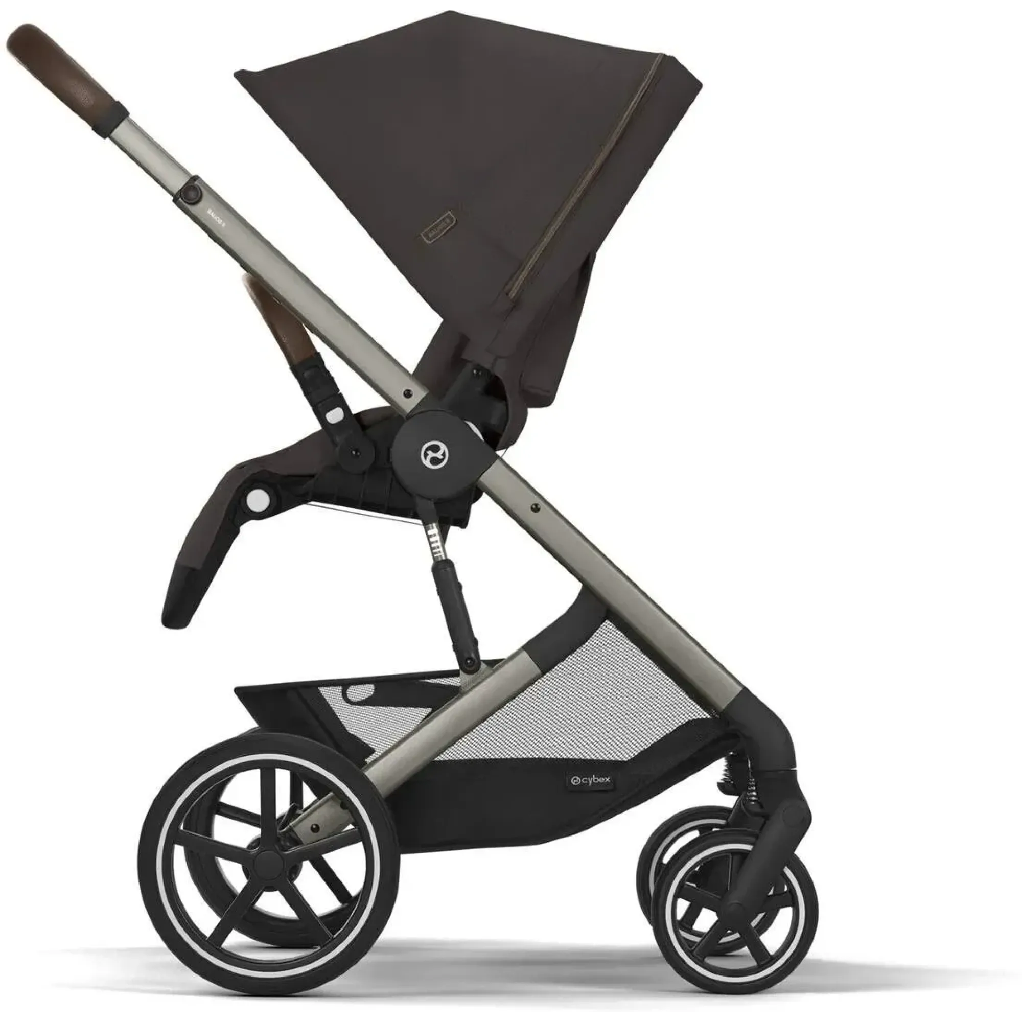 Прогулянкова коляска Cybex Balios S Lux 2025 TPE Chocolate Brown