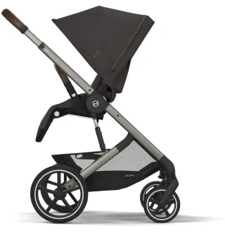 Прогулянкова коляска Cybex Balios S Lux 2025 TPE Chocolate Brown