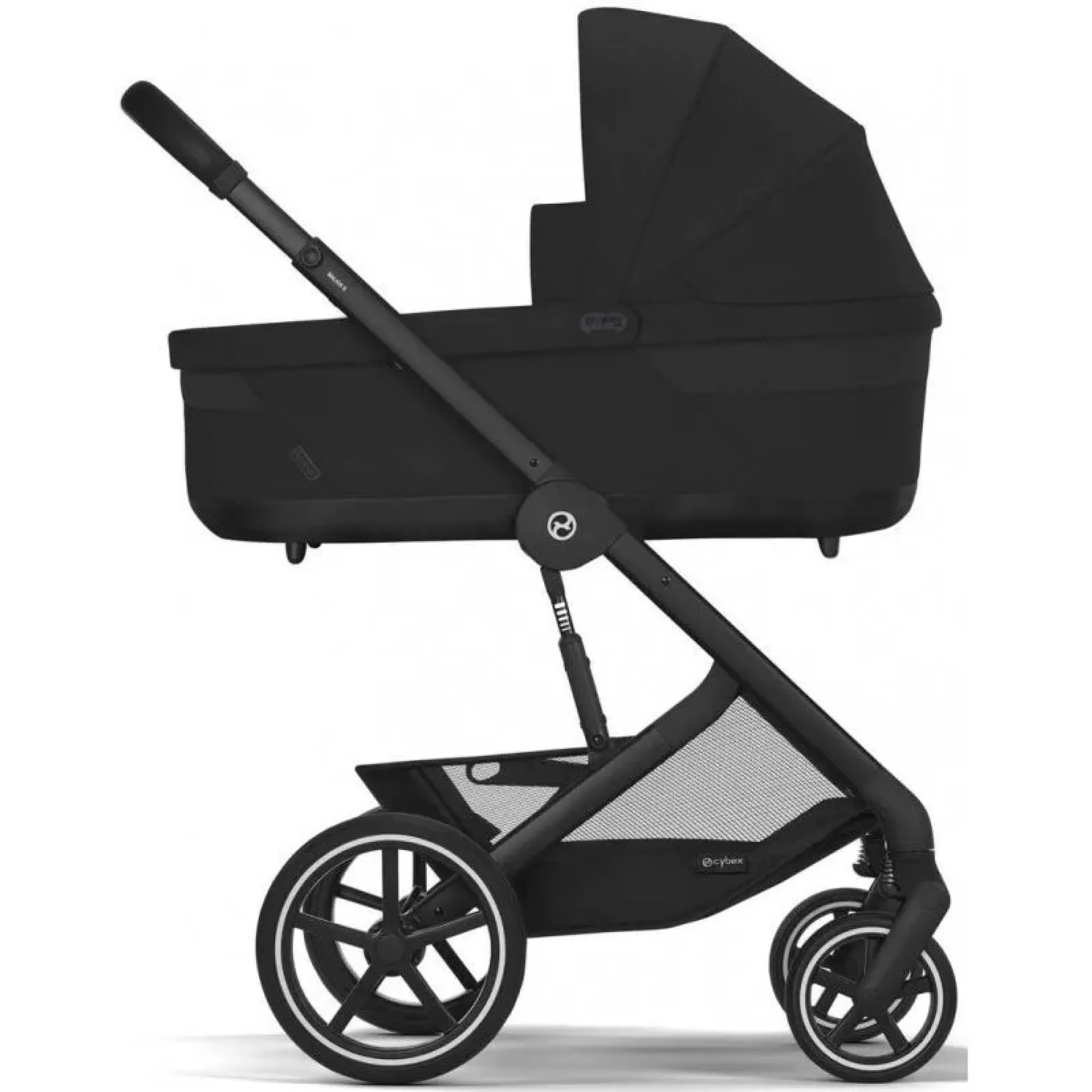 Коляска 2в1 Cybex Balios S Lux 2025 BLK Moon Black
