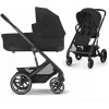 Коляска 2в1 Cybex Balios S Lux 2025 BLK Moon Black