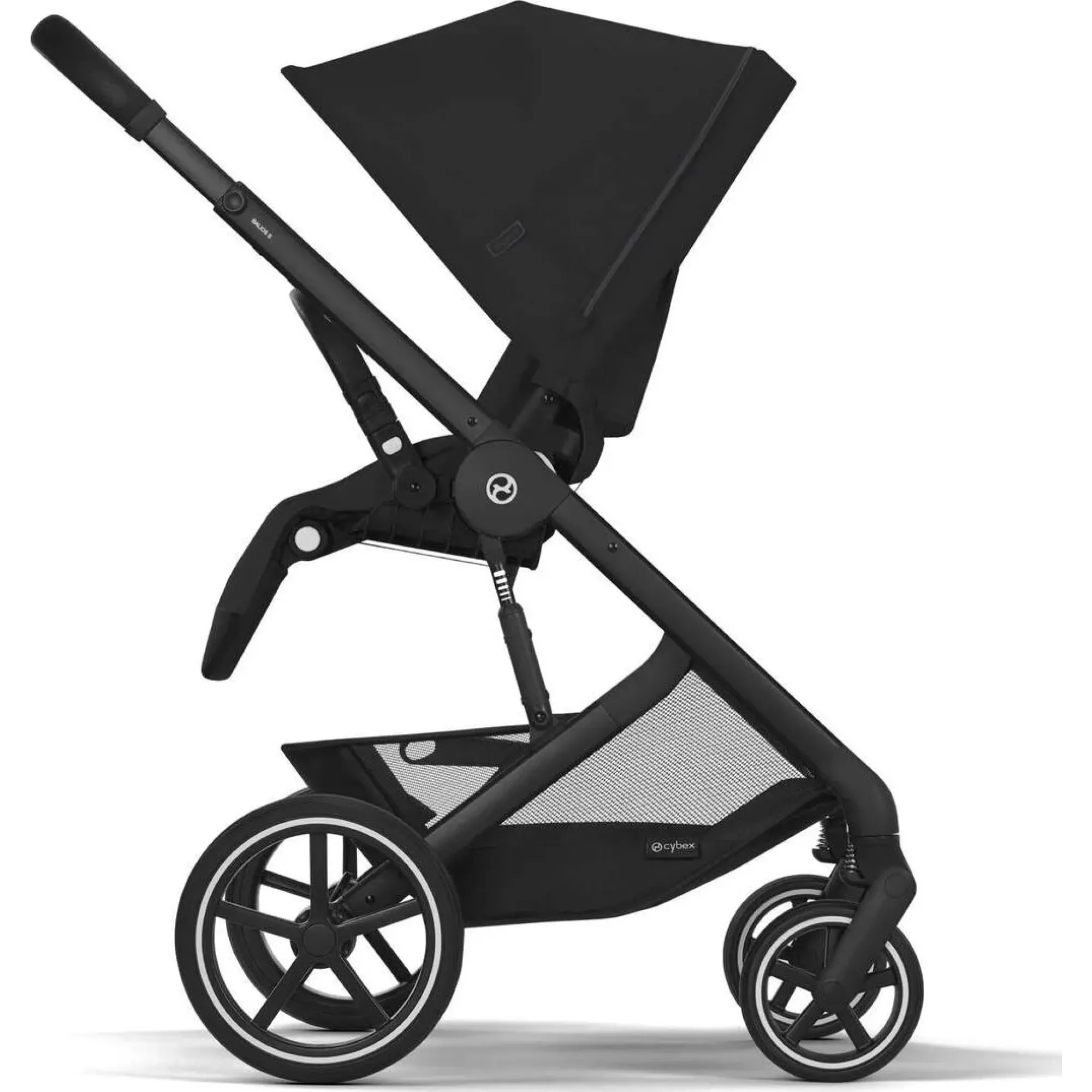 Прогулянкова коляска Cybex Balios S Lux 2025 BLK Moon Black