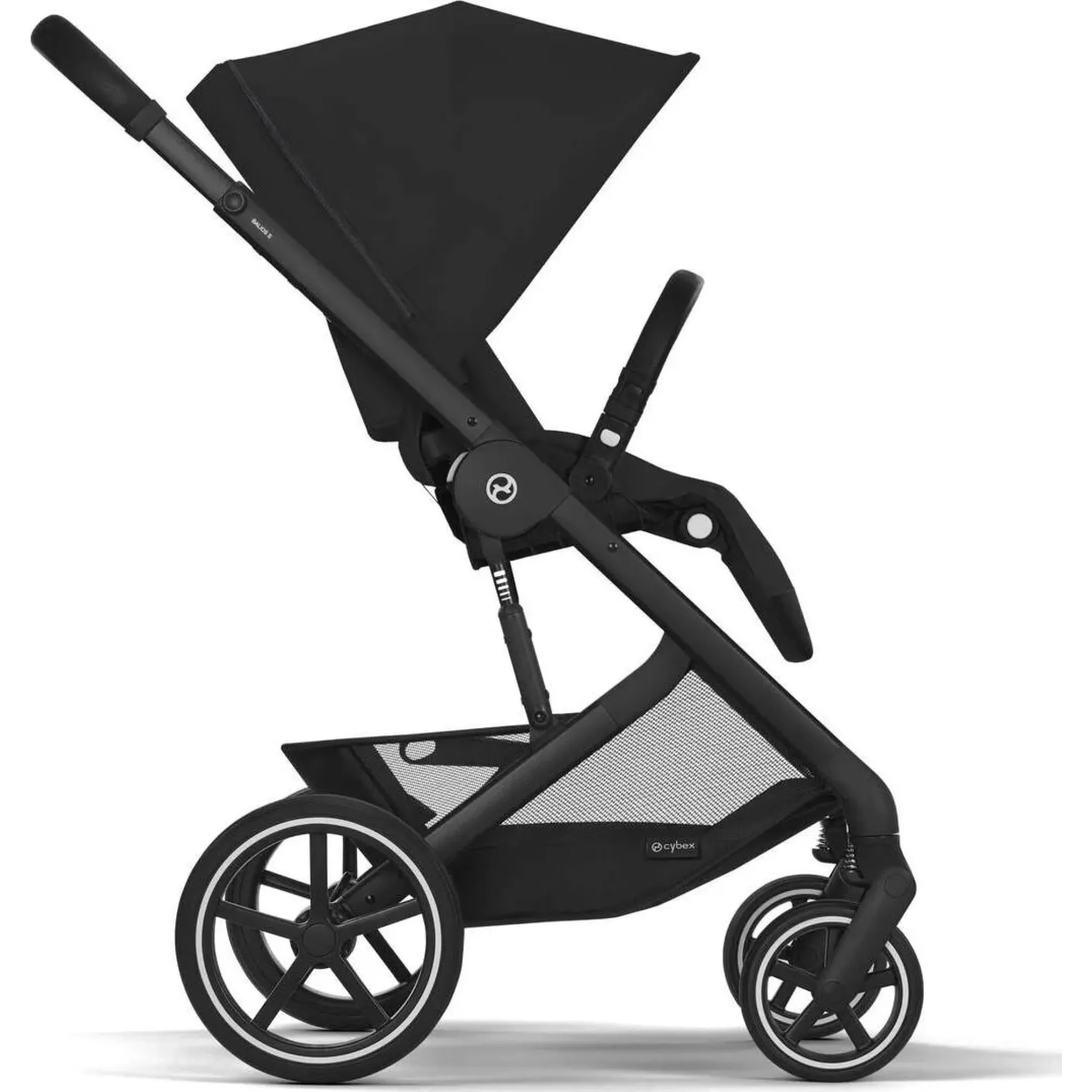 Прогулянкова коляска Cybex Balios S Lux 2025 BLK Moon Black