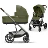 Коляска 2в1 Cybex Balios S Lux 2025 TPE Moss Green