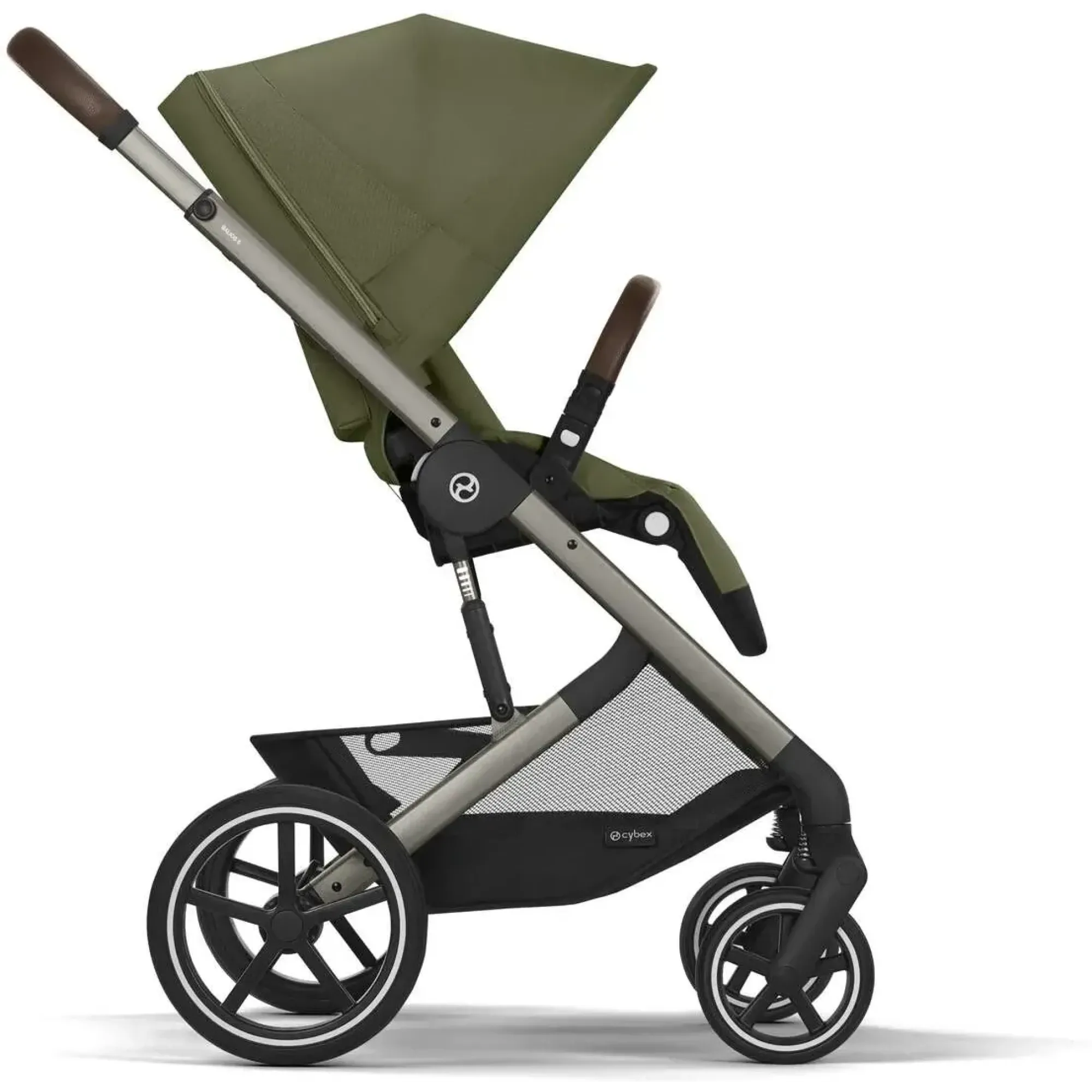 Коляска 2в1 Cybex Balios S Lux 2025 TPE Moss Green
