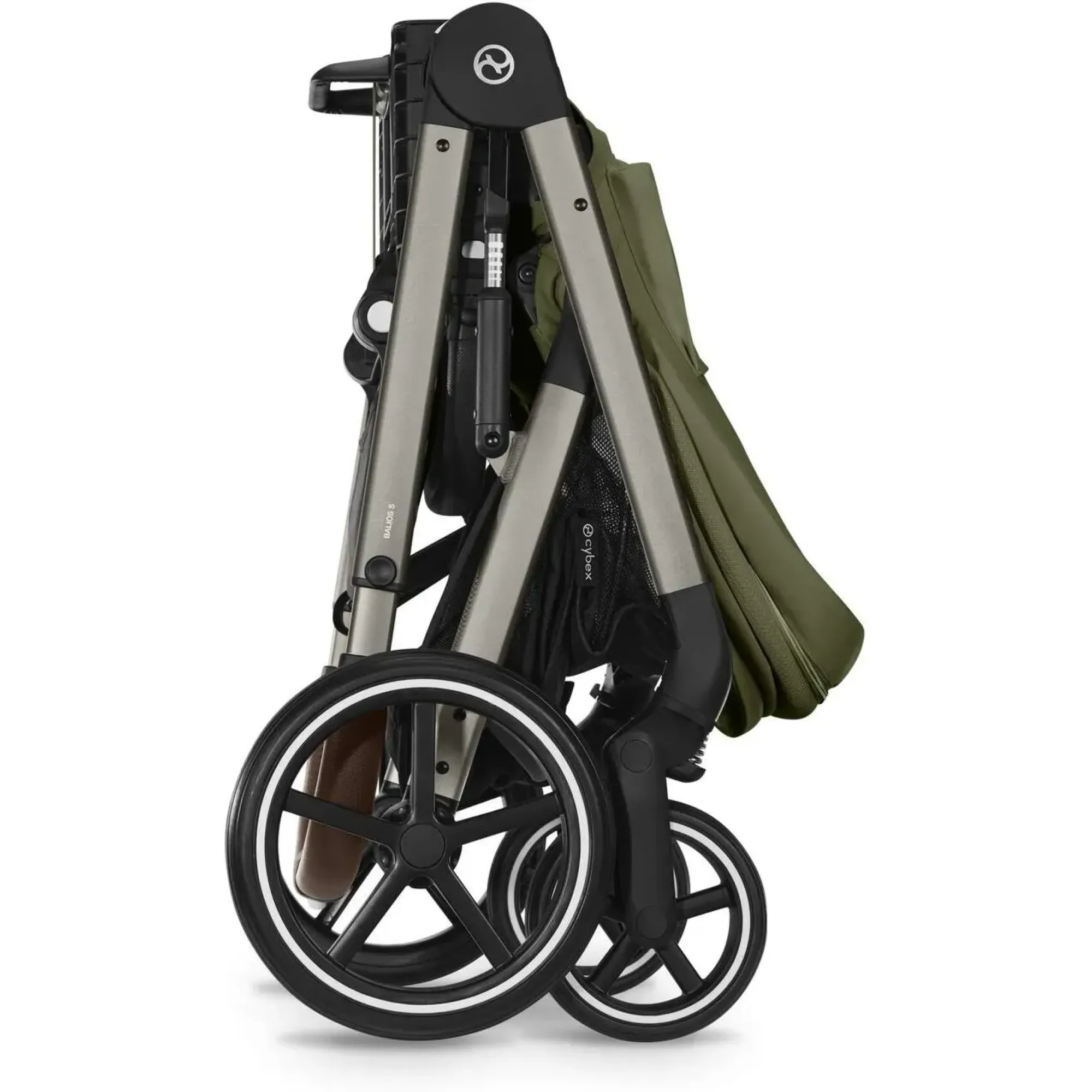 Коляска 2в1 Cybex Balios S Lux 2025 TPE Moss Green