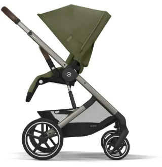 Коляска 2в1 Cybex Balios S Lux 2025 TPE Moss Green