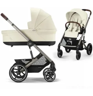 Коляска 2в1 Cybex Balios S Lux 2025 TPE Seashell Beige Коляска 2в1 Cybex Balios S Lux 2025 TPE Seashell Beige