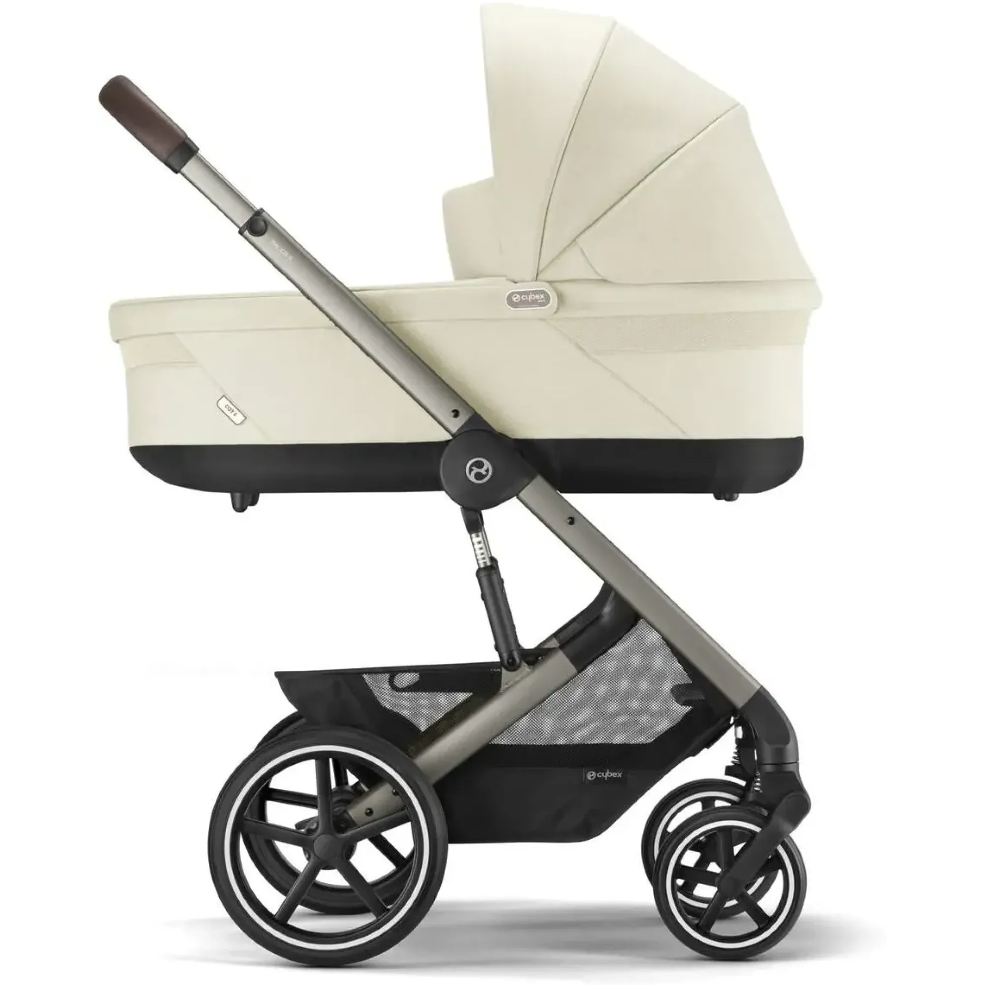 Коляска 2в1 Cybex Balios S Lux 2025 TPE Seashell Beige