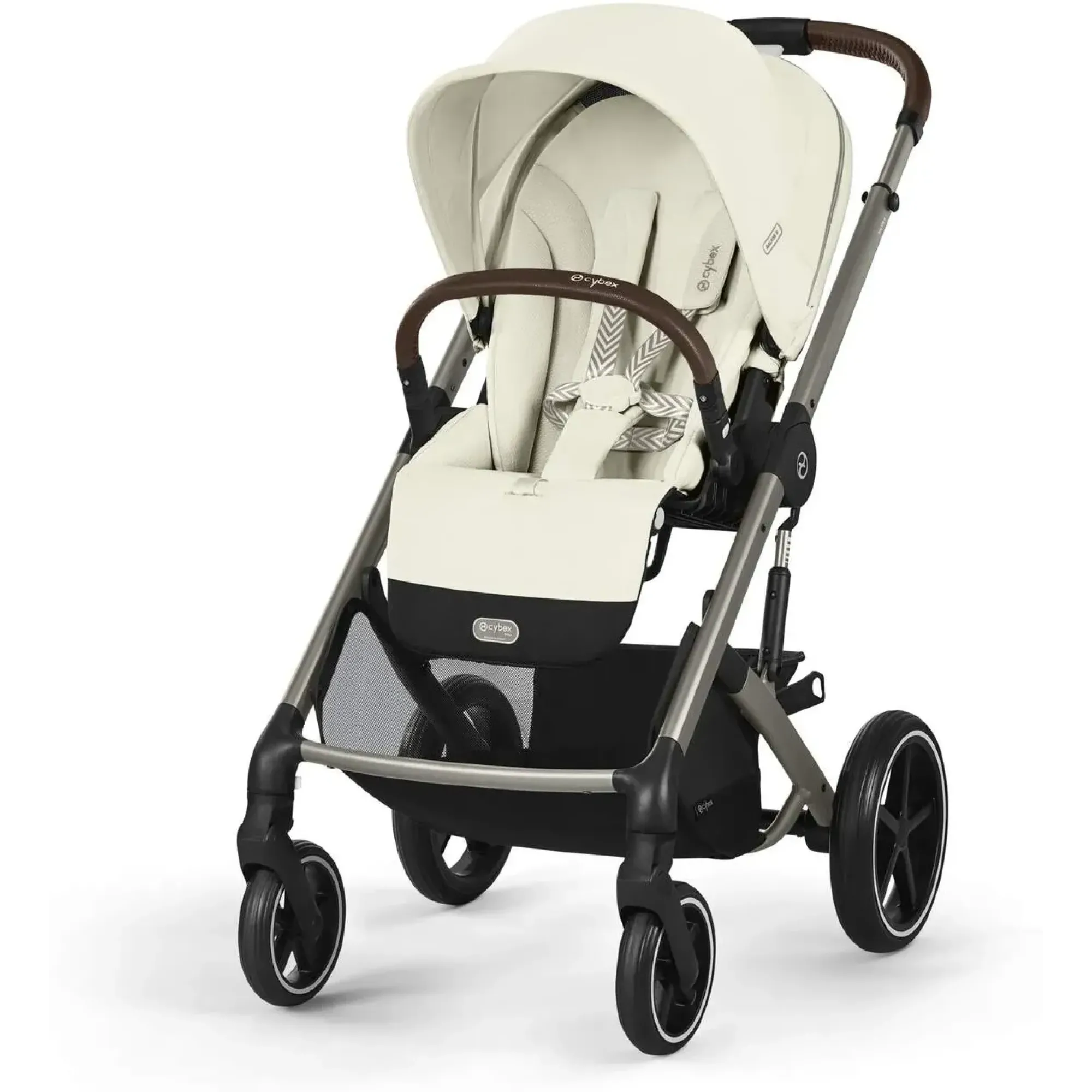 Прогулянкова коляска Cybex Balios S Lux 2025 TPE Seashell Beige