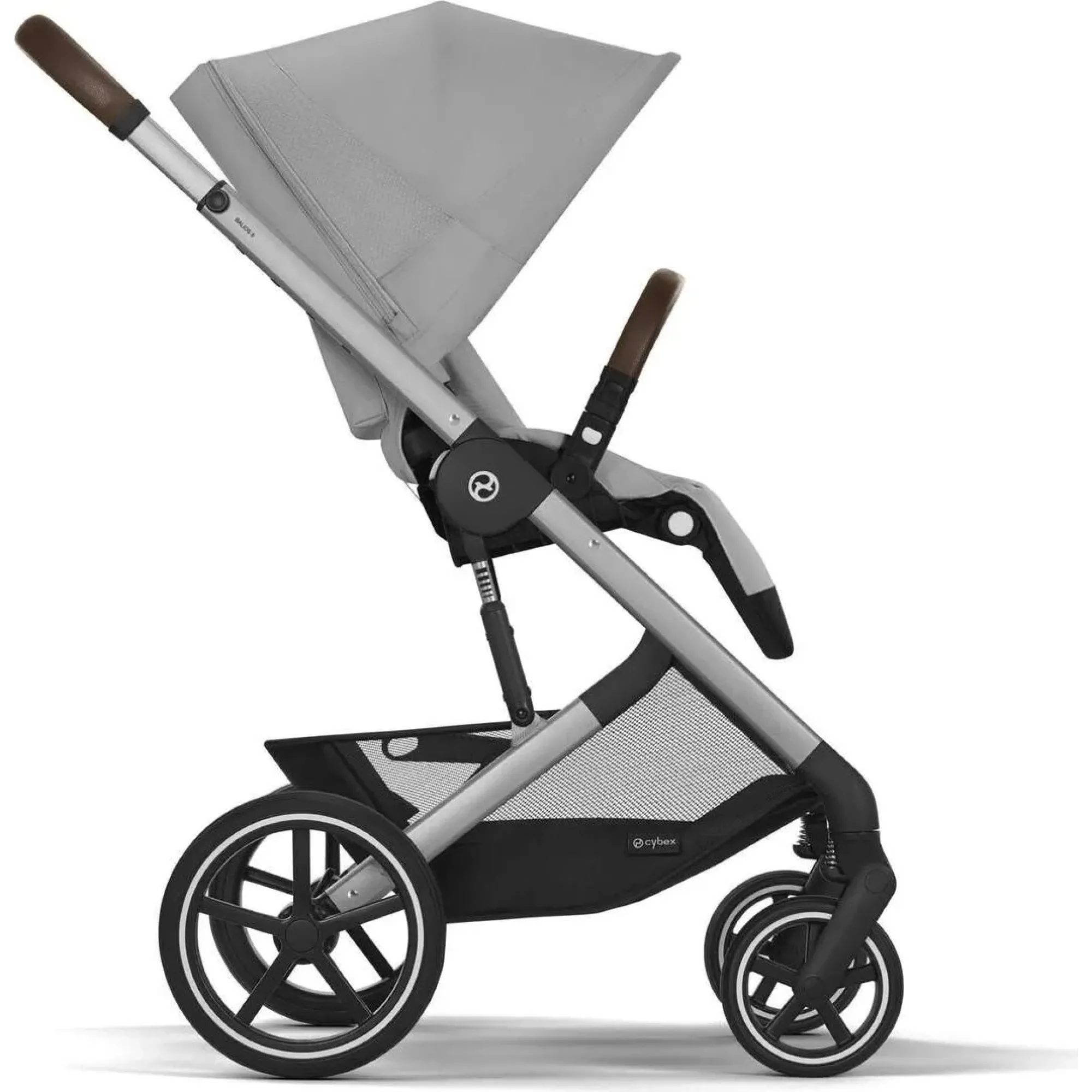 Коляска 2в1 Cybex Balios S Lux 2025 SLV Stone Grey