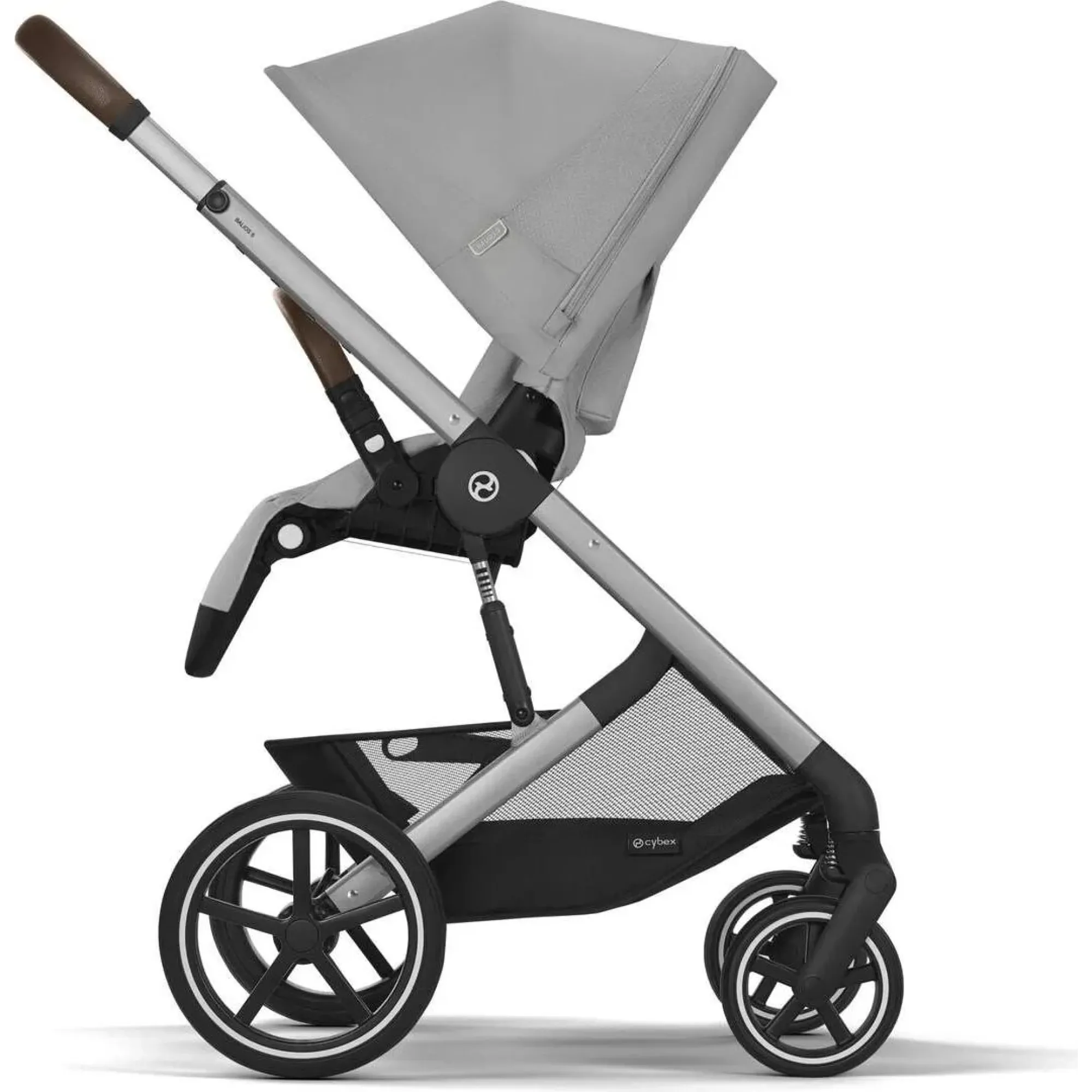 Коляска 2в1 Cybex Balios S Lux 2025 SLV Stone Grey