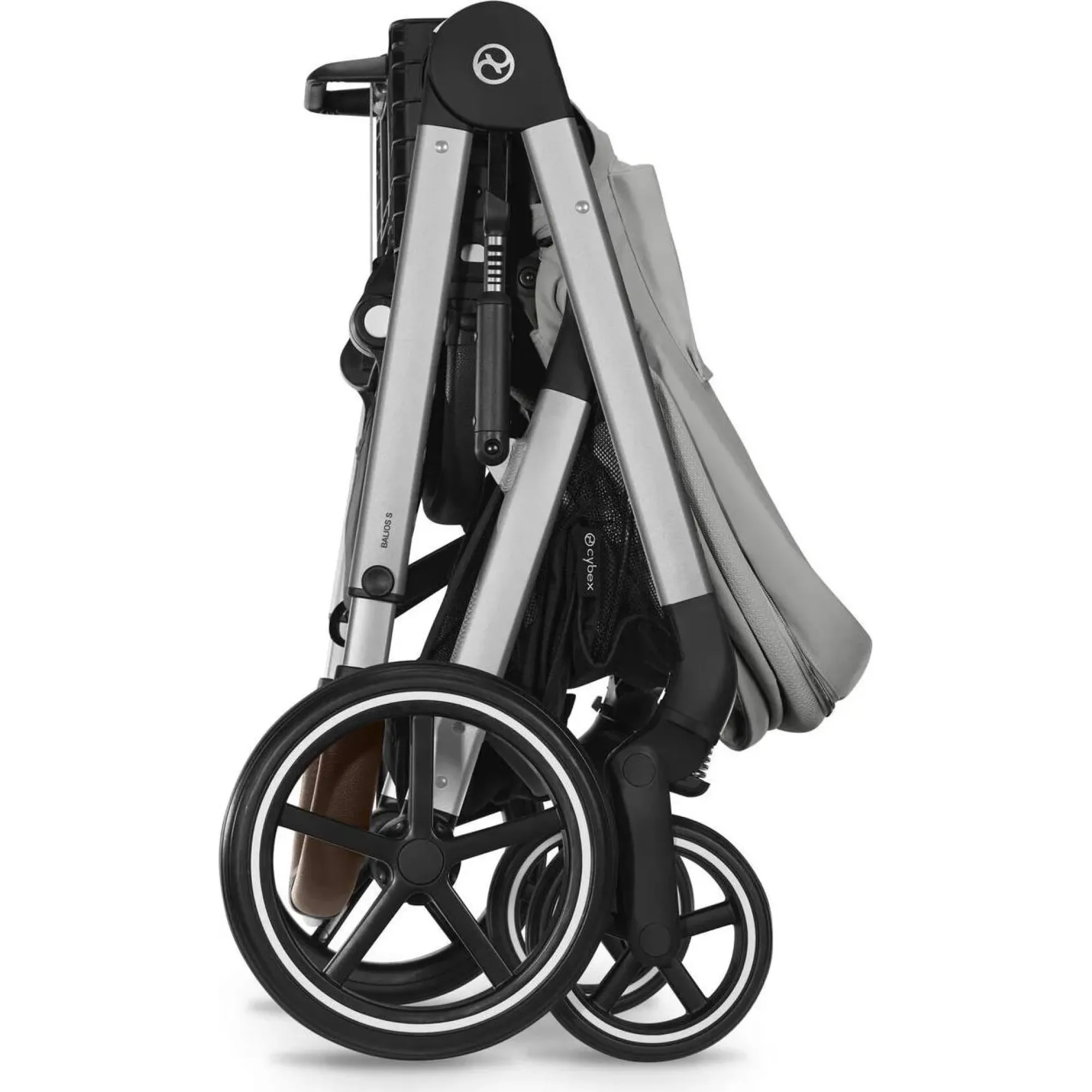 Коляска 2в1 Cybex Balios S Lux 2025 SLV Stone Grey