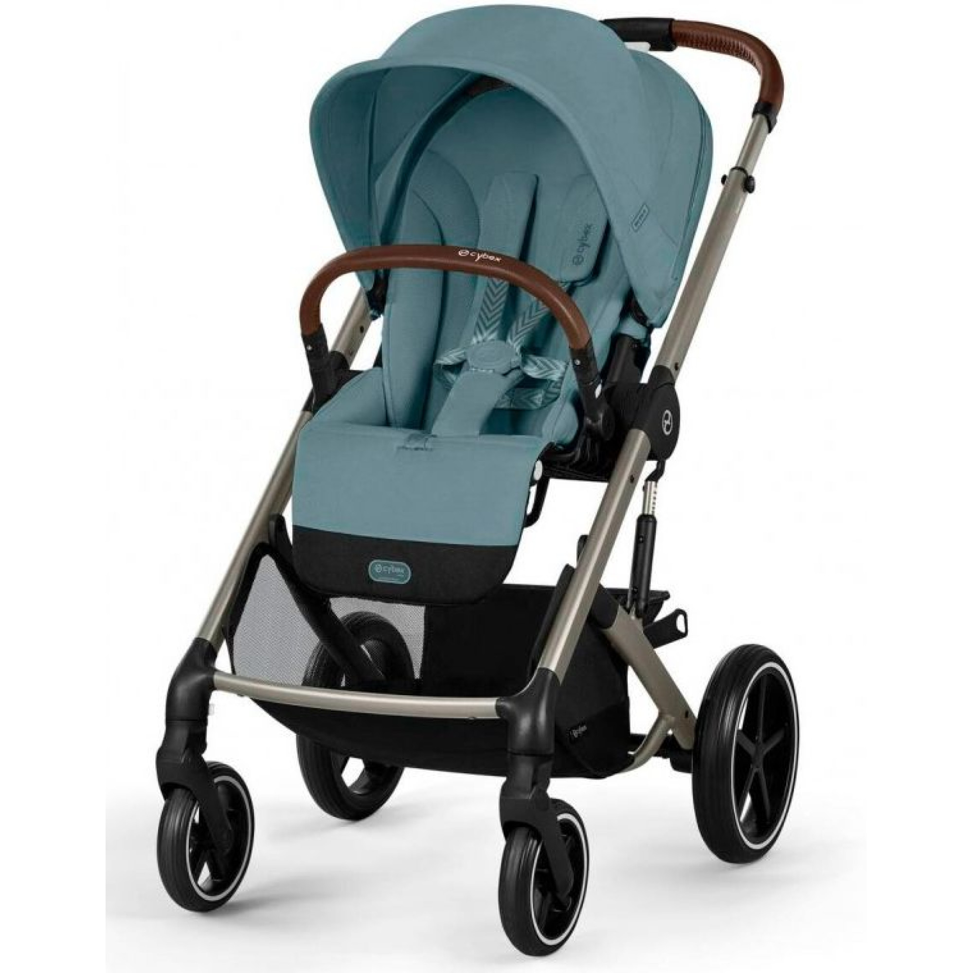 Коляска 2в1 Cybex Balios S Lux 2025 TPE Stormy Blue