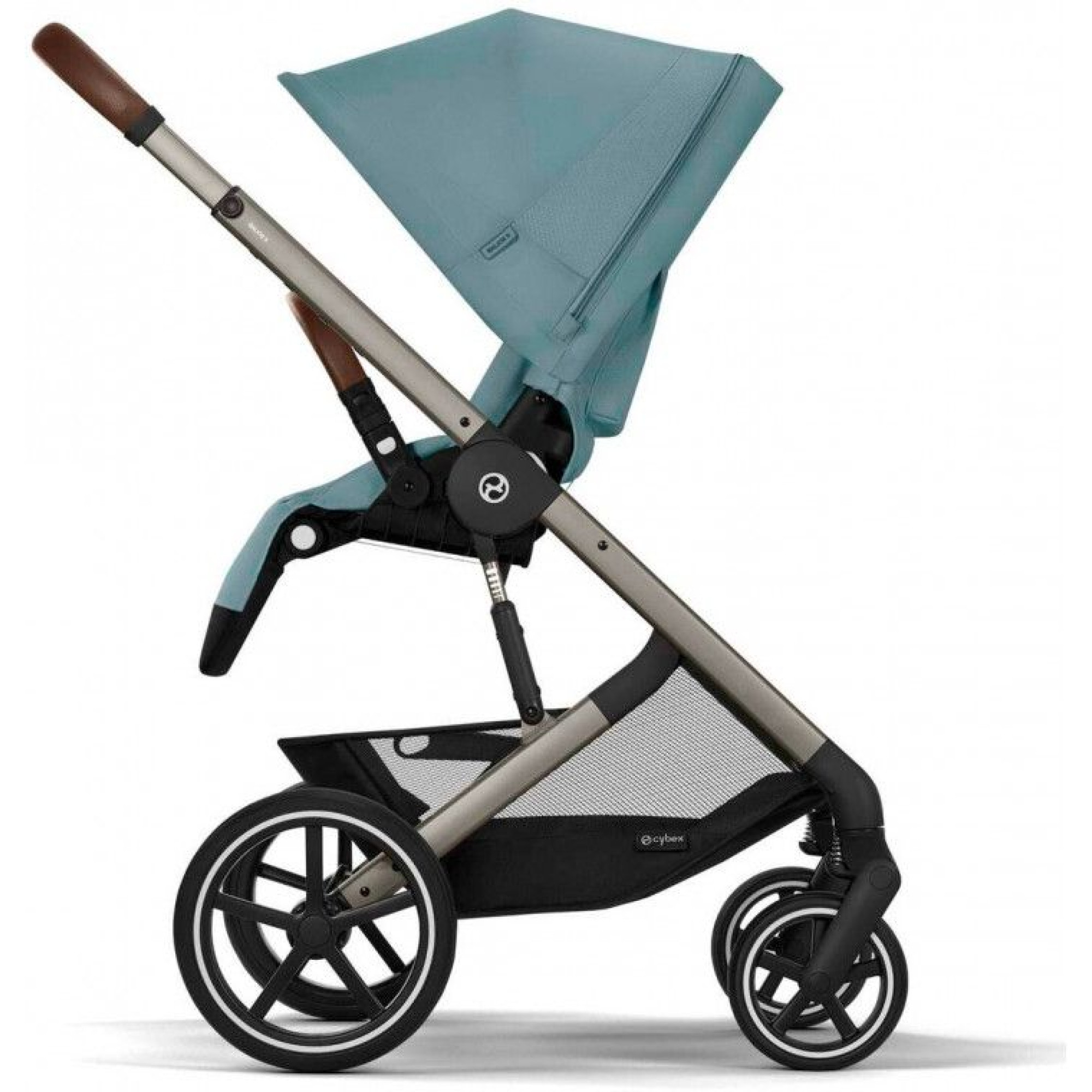 Коляска 2в1 Cybex Balios S Lux 2025 TPE Stormy Blue