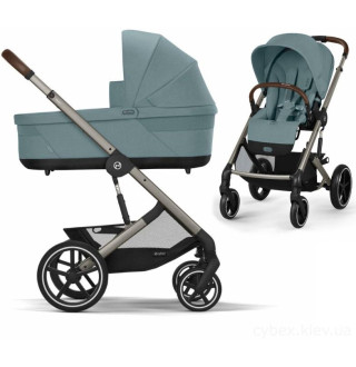 Коляска 2в1 Cybex Balios S Lux 2025 TPE Stormy Blue Коляска 2в1 Cybex Balios S Lux 2025 TPE Stormy Blue