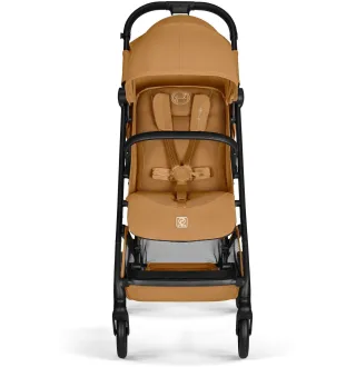 Прогулянкова коляска Cybex Beezy Cinnamon Yellow (з бампером)