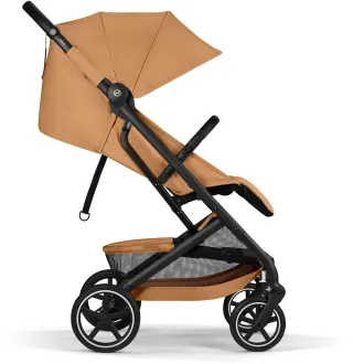 Прогулянкова коляска Cybex Beezy Cinnamon Yellow (з бампером)