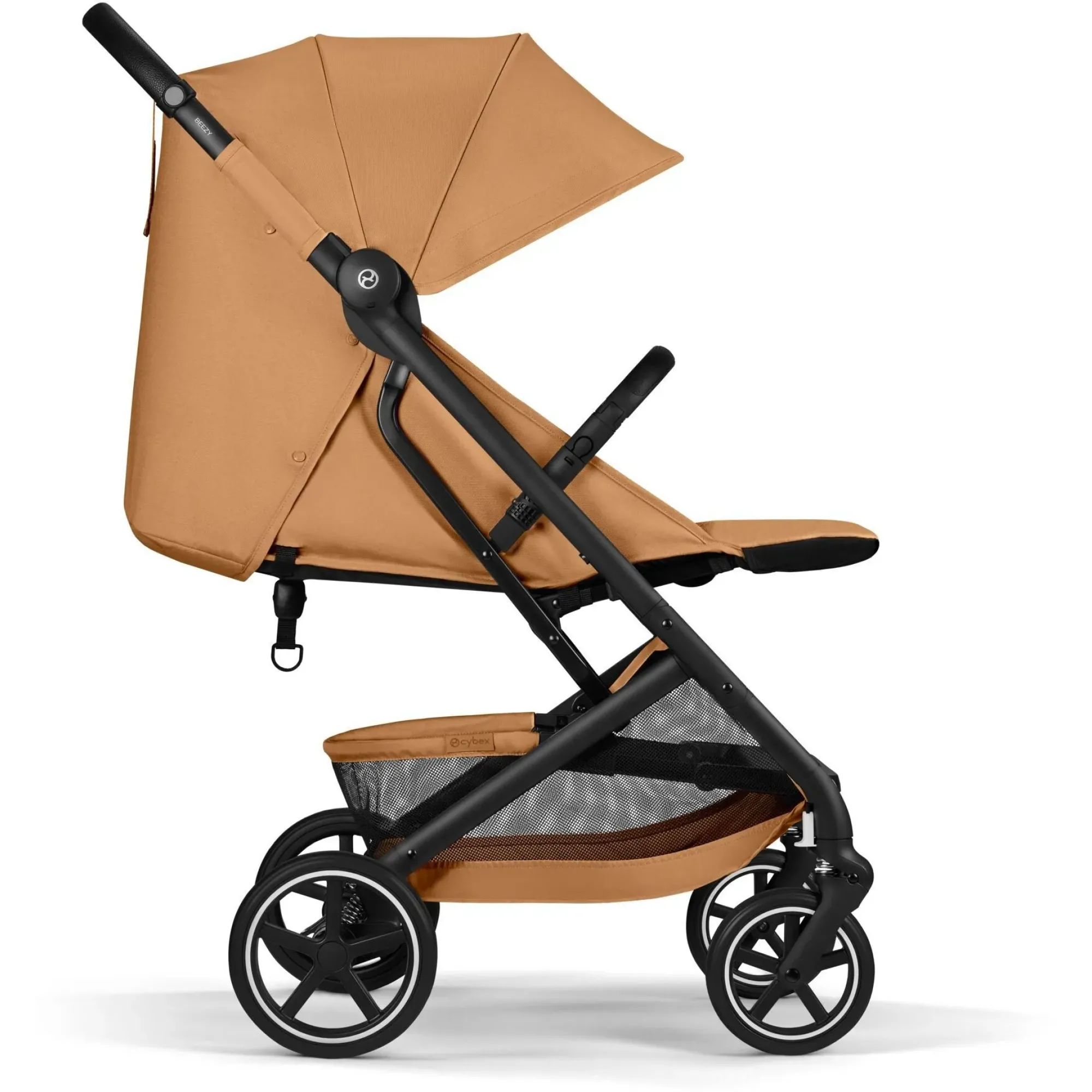Прогулянкова коляска Cybex Beezy Cinnamon Yellow (з бампером)