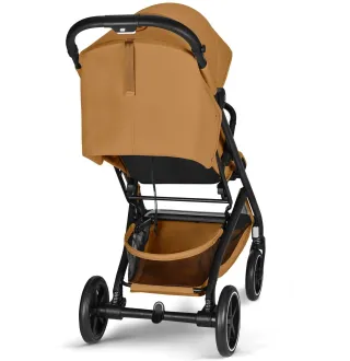 Прогулянкова коляска Cybex Beezy Cinnamon Yellow (з бампером)