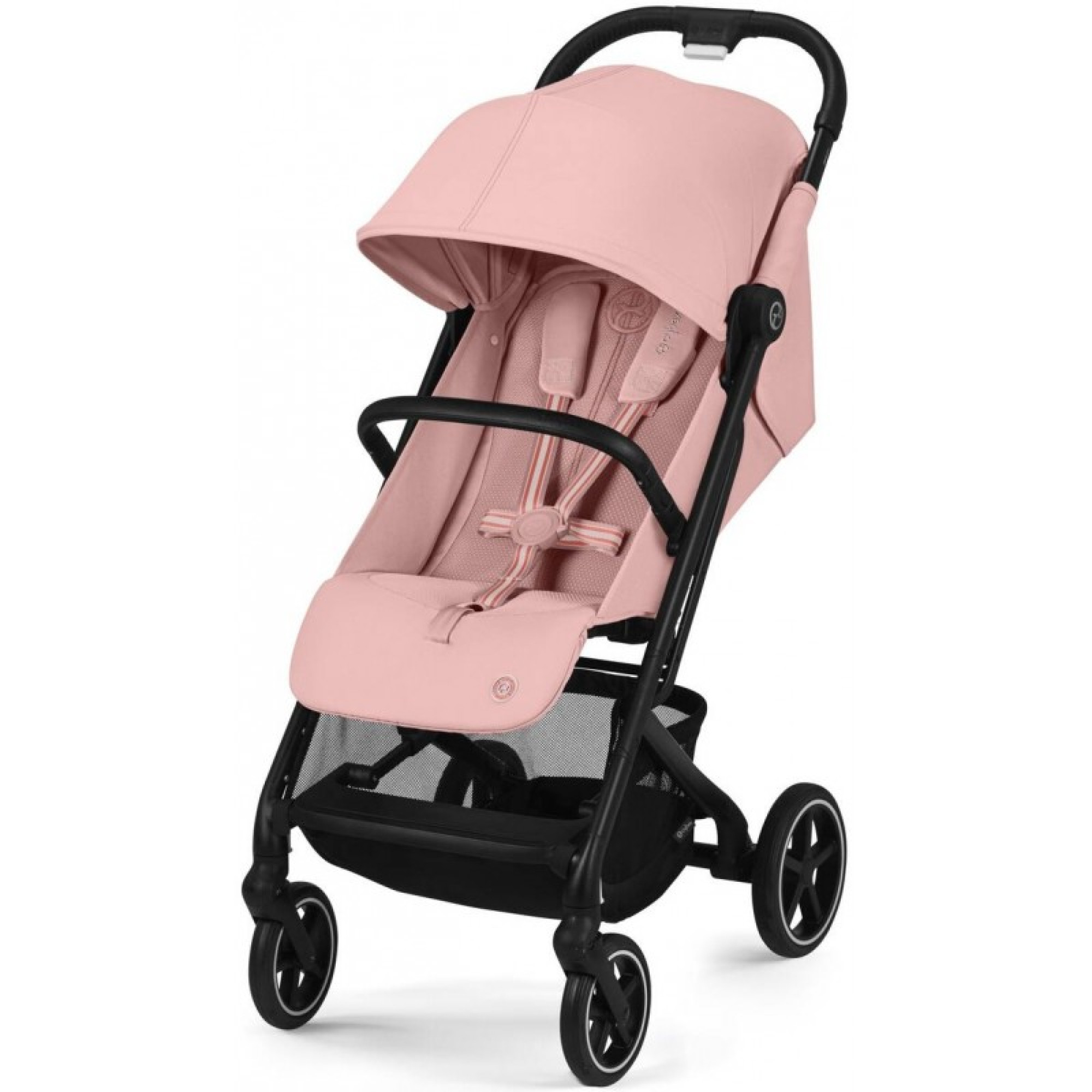Прогулянкова коляска Cybex Beezy Candy Pink (з бампером)