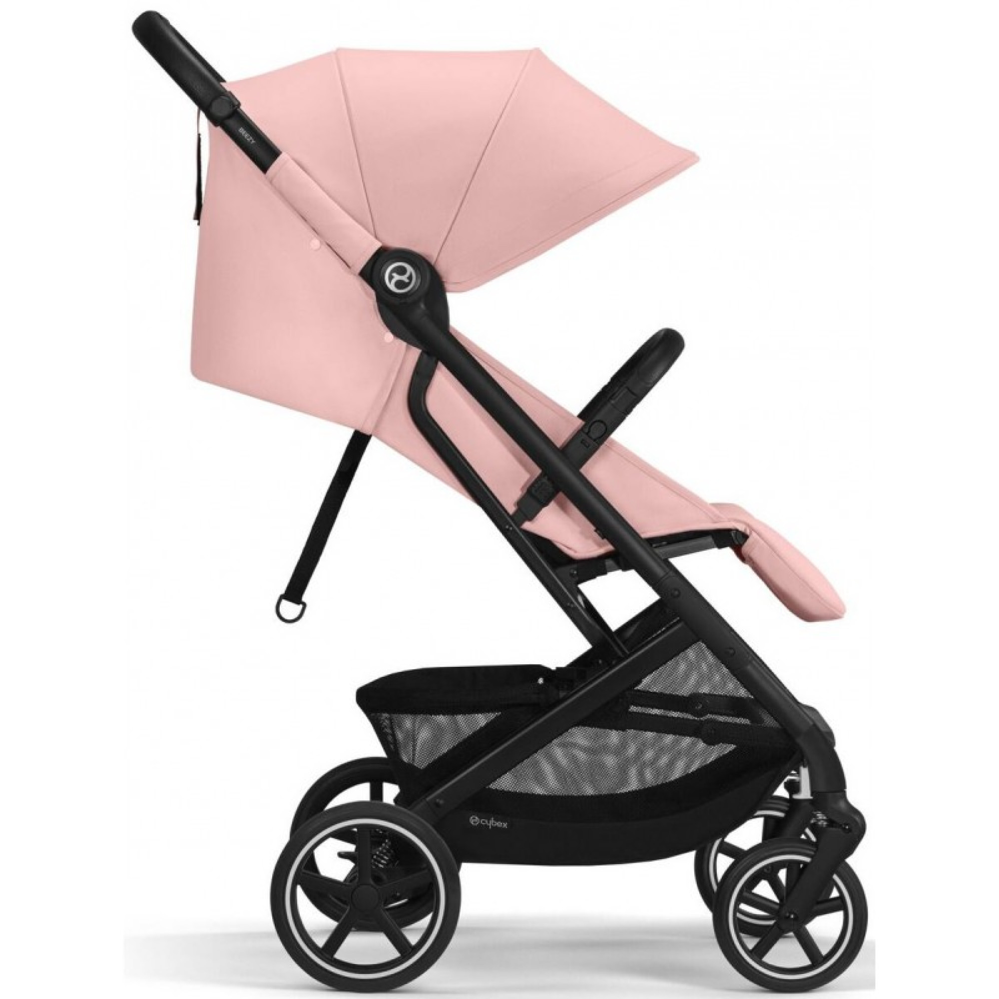 Прогулянкова коляска Cybex Beezy Candy Pink (з бампером)
