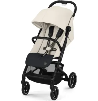 Прогулянкова коляска Cybex Beezy Canvas White (з бампером)
