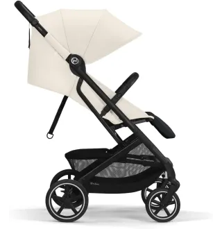 Прогулянкова коляска Cybex Beezy Canvas White (з бампером)