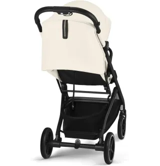 Прогулянкова коляска Cybex Beezy Canvas White (з бампером)