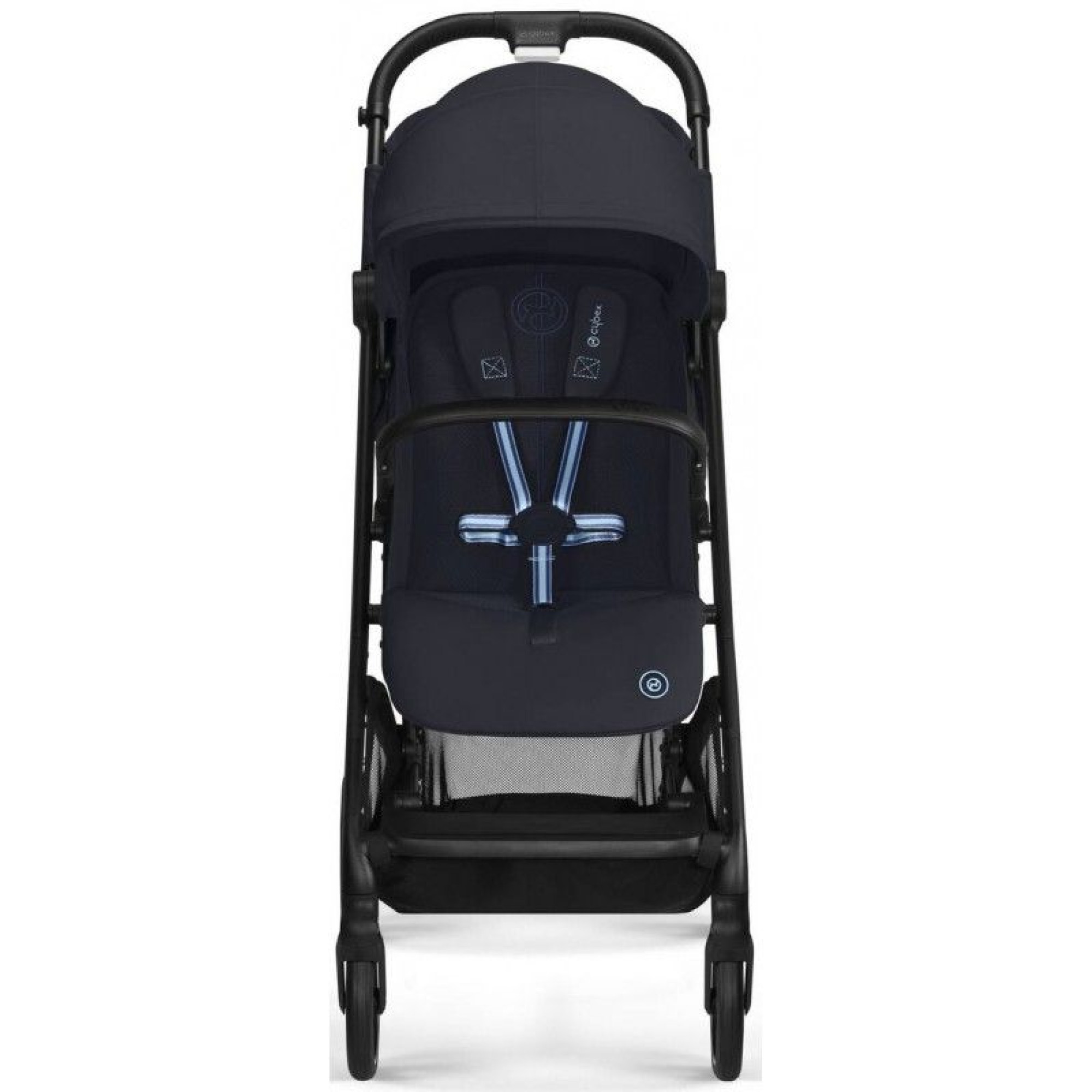 Прогулянкова коляска Cybex Beezy Dark Blue (з бампером)