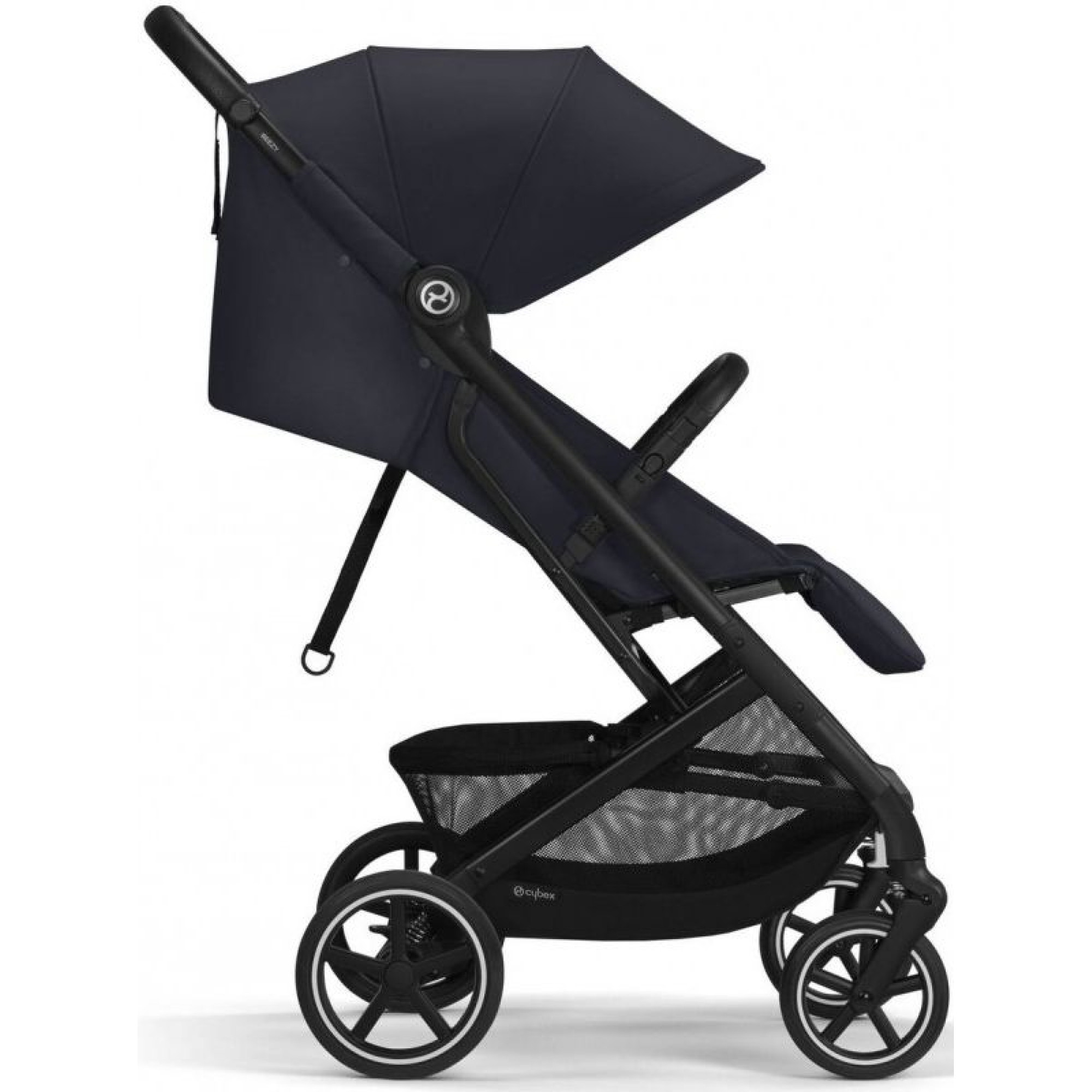 Прогулянкова коляска Cybex Beezy Dark Blue (з бампером)