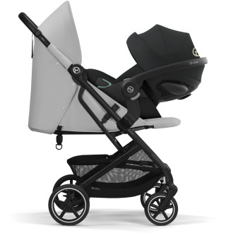 Прогулянкова коляска Cybex Beezy Fog Grey (з бампером)