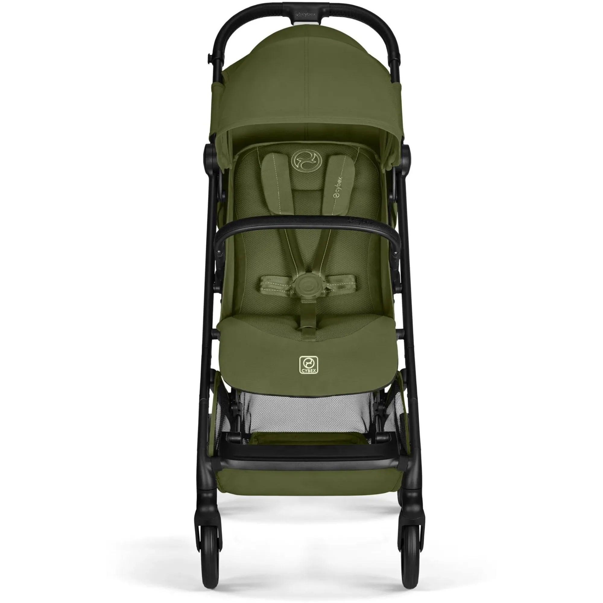 Прогулянкова коляска Cybex Beezy Moss Green (з бампером)