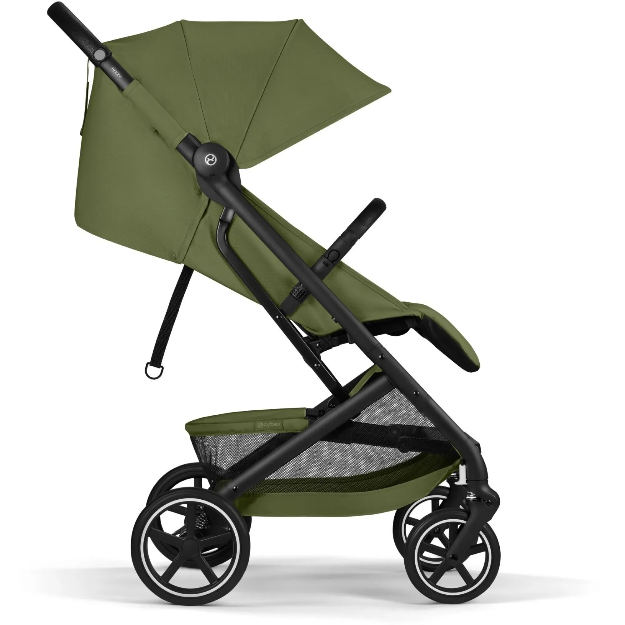 Прогулянкова коляска Cybex Beezy Moss Green (з бампером)