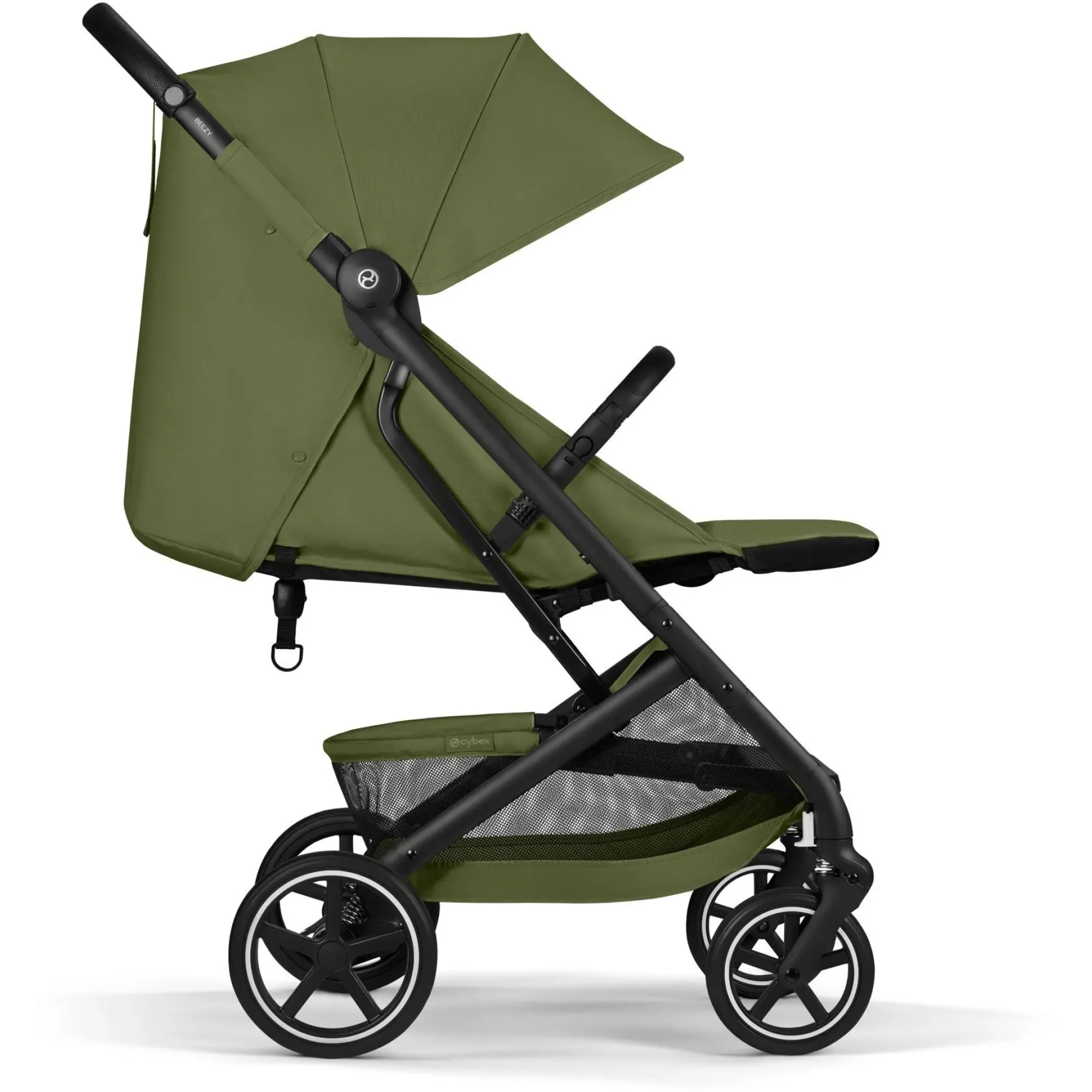 Прогулянкова коляска Cybex Beezy Moss Green (з бампером)