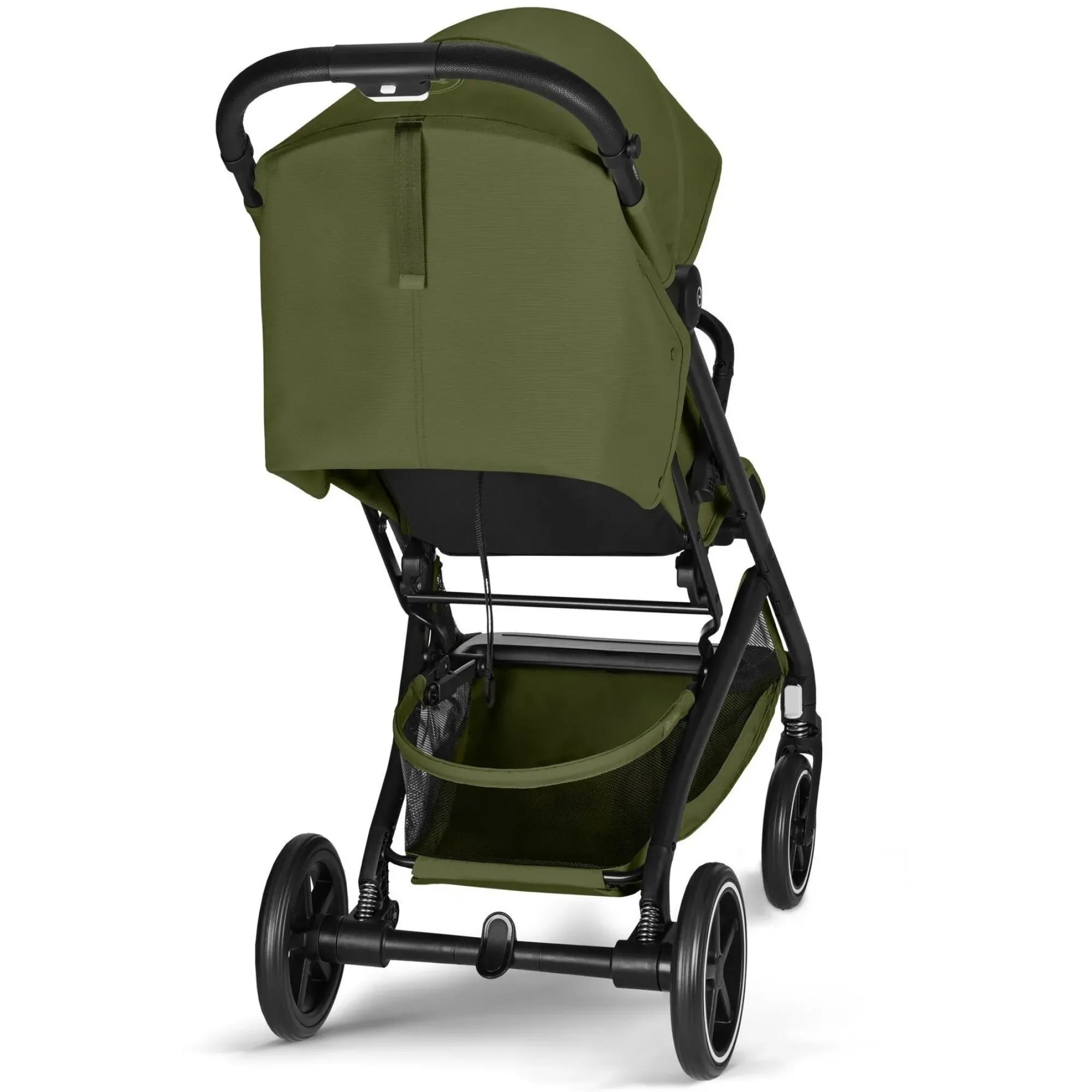 Прогулянкова коляска Cybex Beezy Moss Green (з бампером)