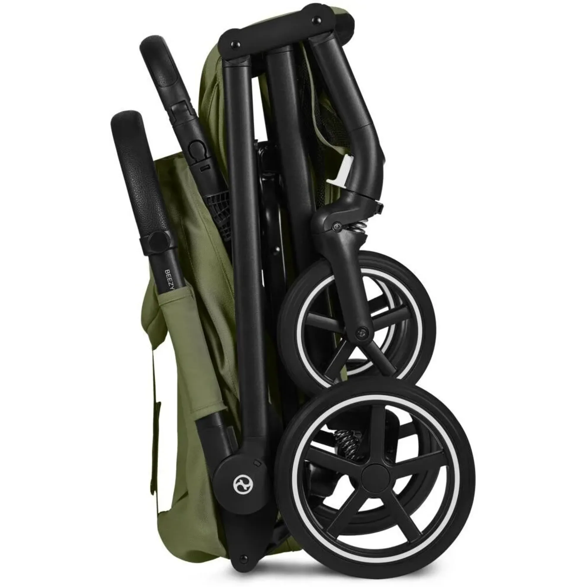 Прогулянкова коляска Cybex Beezy Moss Green (з бампером)