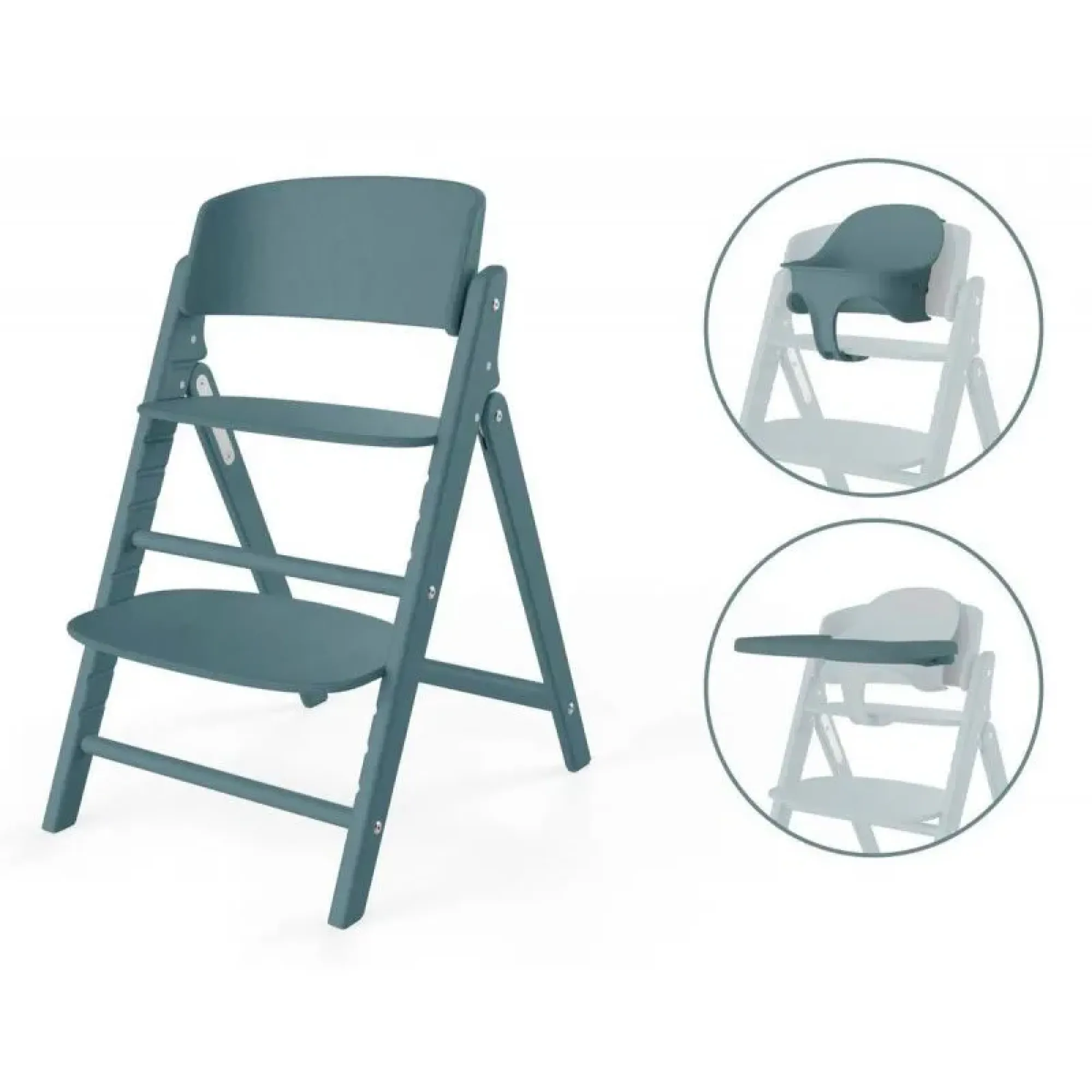 Стільчик для годування 3в1 Cybex Click&Fold Stone Blue