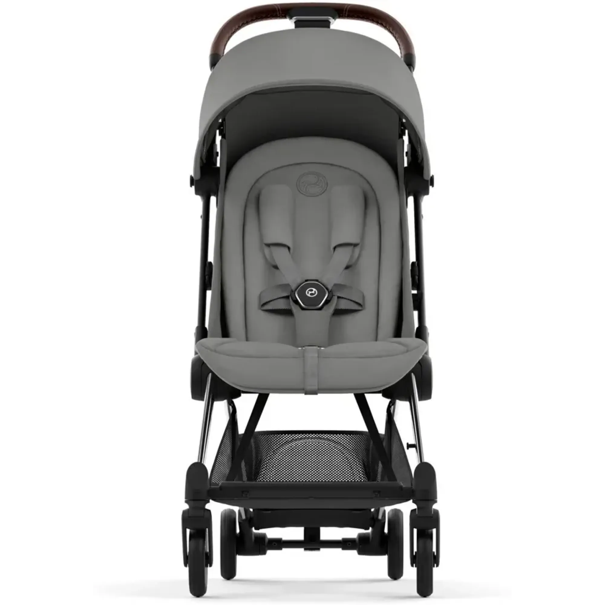 Прогулянкова коляска Cybex Coya Chrome Dark Brown Mirage Grey