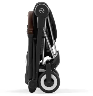 Прогулянкова коляска Cybex Coya Chrome Dark Brown Sepia Black